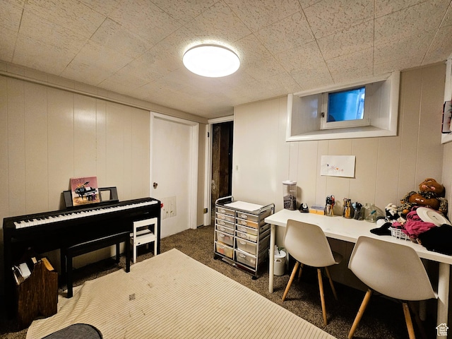44 S 700 E, Provo, UT 84606 - office featuring dark carpet and a decorative wall
