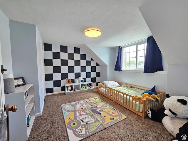 44 S 700 E, Provo, UT 84606 - carpeted bedroom with an accent wall and baseboards