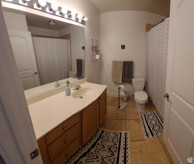 1347 S 1370 E, Provo, UT 84606 - bathroom with toilet, vanity, and tile patterned floors