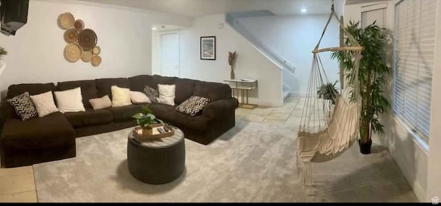 1347 S 1370 E, Provo, UT 84606 - living room featuring stairway