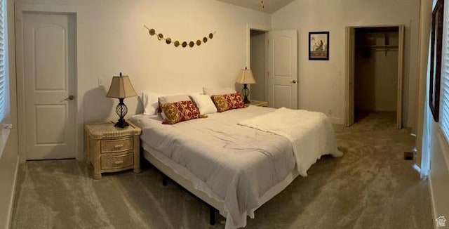 1347 S 1370 E, Provo, UT 84606 - carpeted bedroom with a closet and lofted ceiling