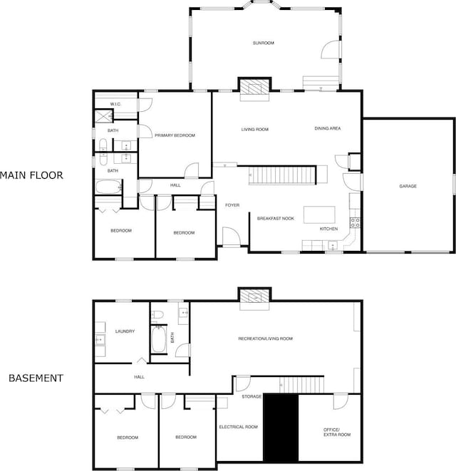 floor plan / room layout