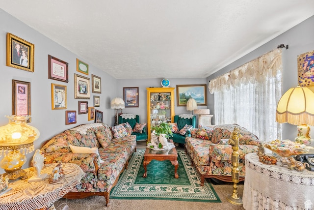 7472 S Silver Cir, West Jordan, UT 84084 - living room with carpet floors