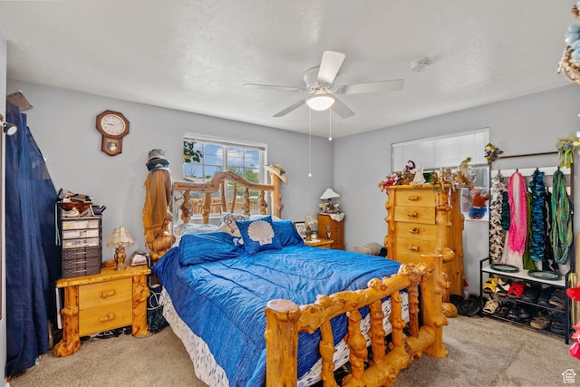 7472 S Silver Cir, West Jordan, UT 84084 - carpeted bedroom with ceiling fan