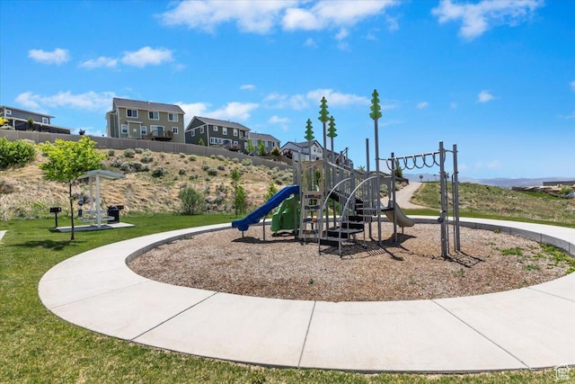 view of community playground