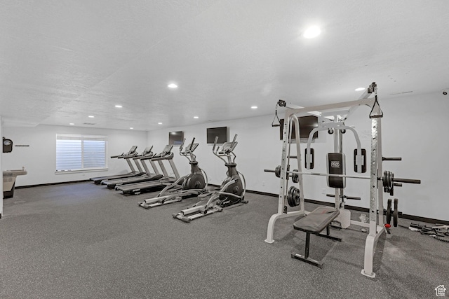 200 W 1200 S Unit 18, Tremonton, UT 84337 - exercise room with recessed lighting and baseboards