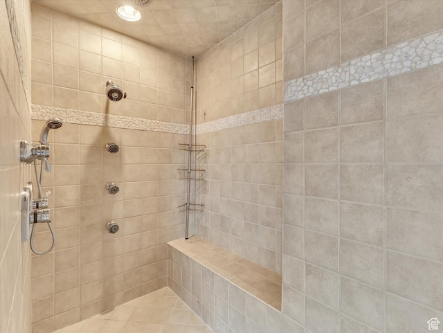 3351 E Deer Hollow Cir S, Sandy, UT 84092 - full bathroom featuring a tile shower