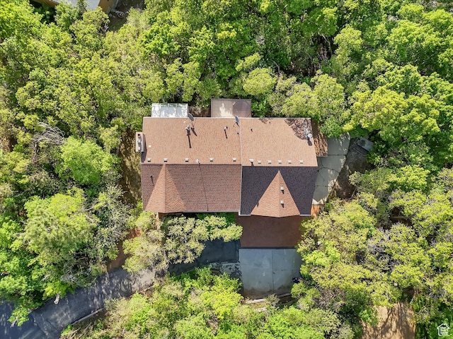 3351 E Deer Hollow Cir S, Sandy, UT 84092 - view of subject property with a heavily wooded area