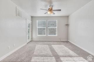 303 W 435 N, Vineyard, UT 84059 - carpeted spare room with ceiling fan and baseboards