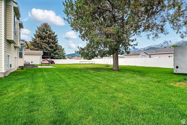 211 S 300 E, Wellsville, UT 84339 - view of yard with a mountain view
