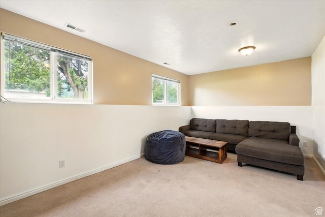 211 S 300 E, Wellsville, UT 84339 - living area featuring carpet flooring and baseboards