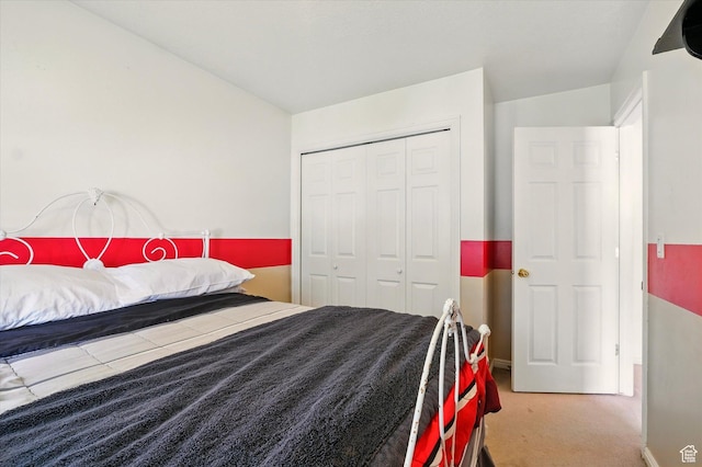 211 S 300 E, Wellsville, UT 84339 - carpeted bedroom featuring a closet