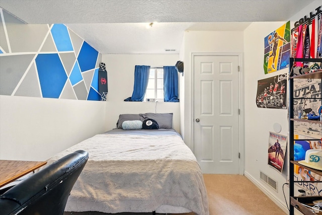 211 S 300 E, Wellsville, UT 84339 - bedroom featuring carpet flooring and a textured ceiling
