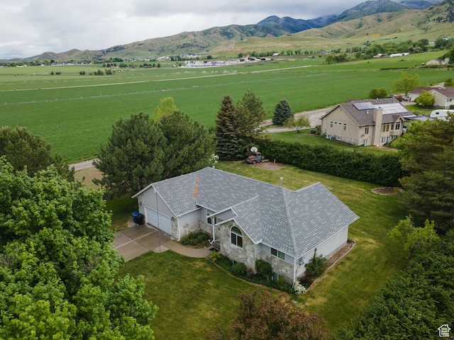 540 N 100 E, Hyde Park, UT 84318 - overview of rural landscape featuring mountains