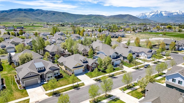 2700 E Red Barn Rd S, Heber City, UT 84032 - aerial perspective of suburban area featuring a mountain backdrop