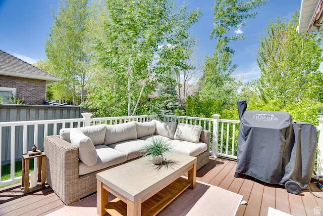 2700 E Red Barn Rd S, Heber City, UT 84032 - deck with an outdoor living space