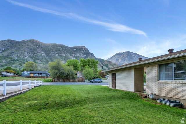 3165 N Bannock Dr E, Provo, UT 84604 - view of yard with a mountain view