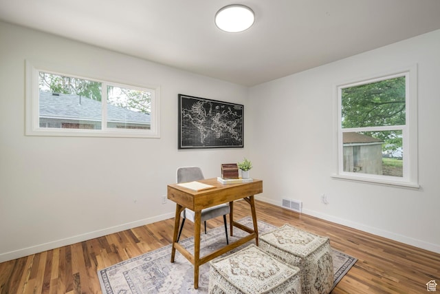 3671 Eccles Ave, Ogden, UT 84403 - office space with baseboards and wood finished floors