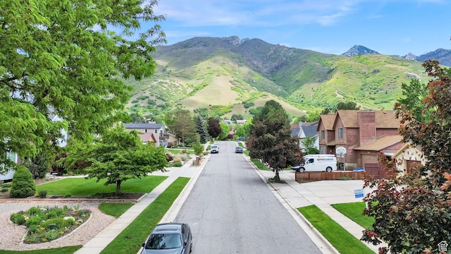 3348 E Stonehill Ln, Cottonwood Heights, UT 84121 - mountain view featuring nearby suburban area