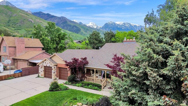 3348 E Stonehill Ln, Cottonwood Heights, UT 84121 - mountain view