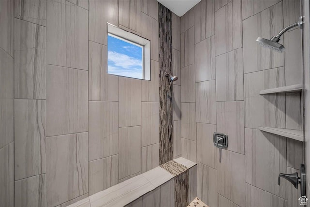 1865 N Park Grove Dr, Washington, UT 84780 - bathroom featuring a tile shower