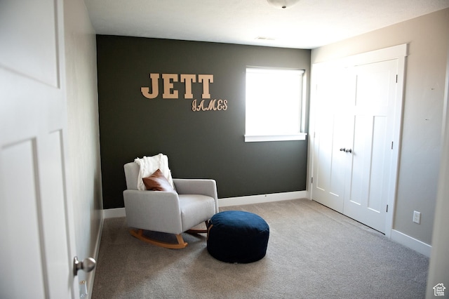 224 S Dry Creek Ln W, Vineyard, UT 84058 - living area featuring carpet and baseboards