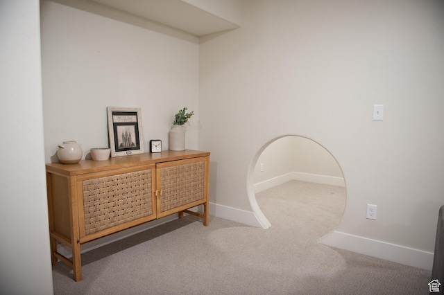 224 S Dry Creek Ln W, Vineyard, UT 84058 - carpeted home office with baseboards