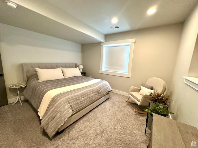 191 E 3475 N, North Ogden, UT 84414 - bedroom with carpet flooring, baseboards, and recessed lighting