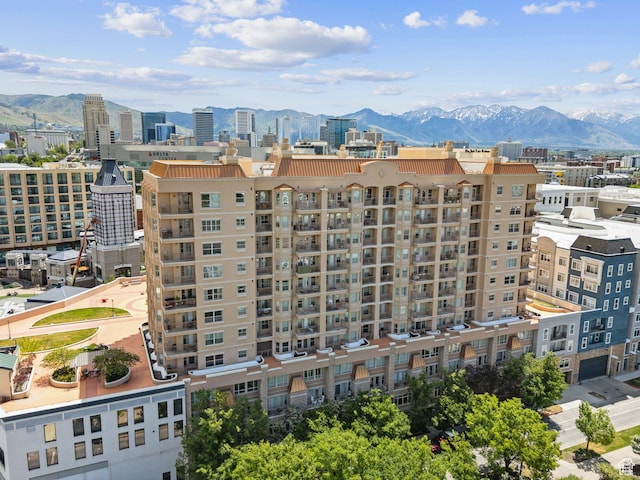 5 S 500 W Unit 506, Salt Lake City, UT 84101 - view of apartment building / complex with a mountain view and a view of city
