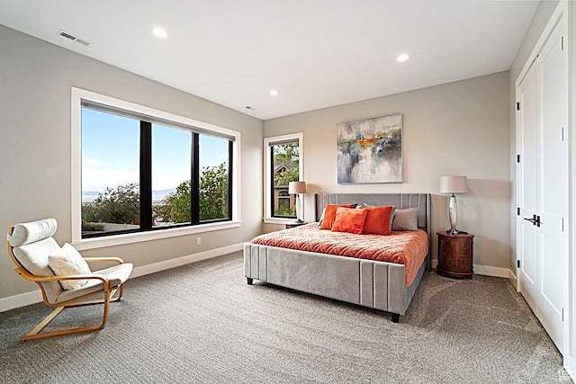 3196 E 25 S, Layton, UT 84040 - carpeted bedroom with baseboards and recessed lighting