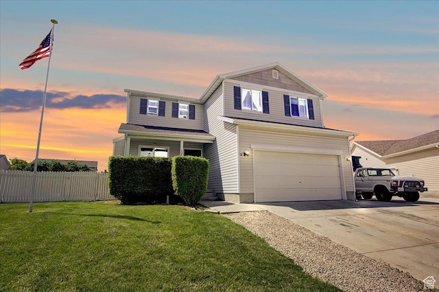 178 W Heidelberg Pl N, Stansbury Park, UT 84074 - traditional-style house featuring a garage and concrete driveway