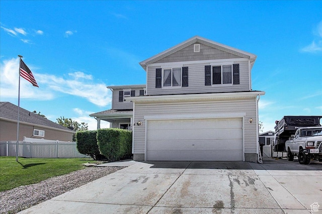 178 W Heidelberg Pl N, Stansbury Park, UT 84074 - traditional-style home with concrete driveway and an attached garage