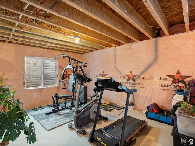 3957 S White Ash Dr, Mapleton, UT 84664 - view of workout room
