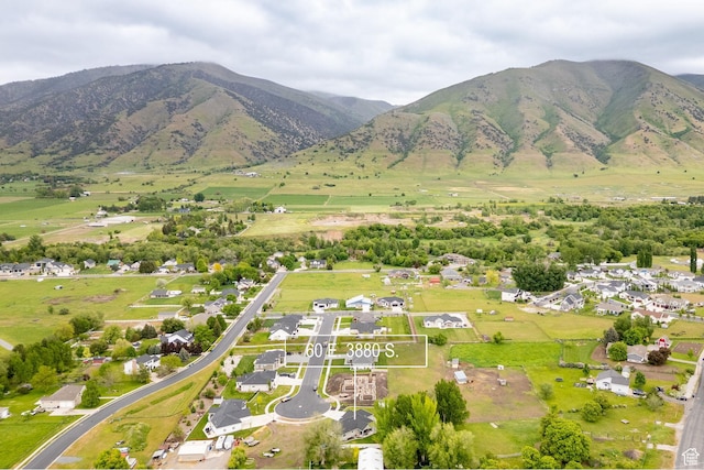 view of property location featuring a mountain backdrop