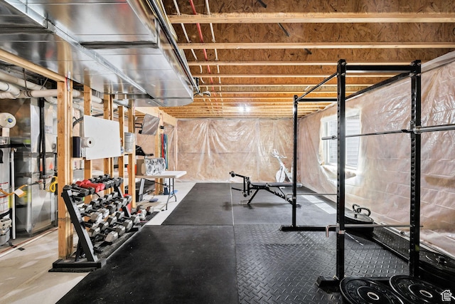 view of exercise room