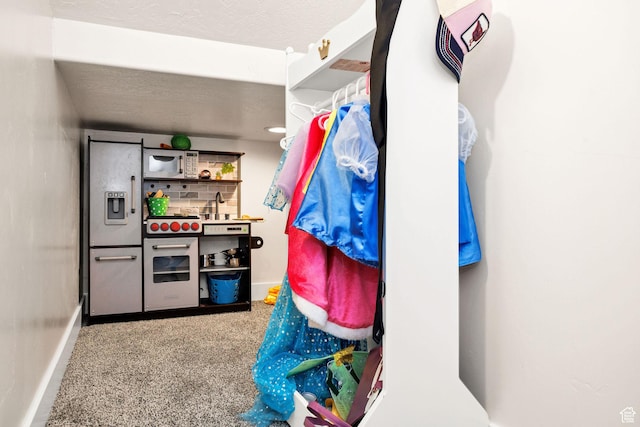 view of storage room