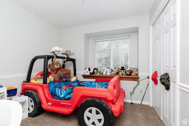 375 S 900 E, Smithfield, UT 84335 - recreation room with carpet flooring and baseboards
