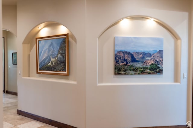 2090 N Tuweap Dr Unit 15, St George, UT 84770 - hallway featuring baseboards