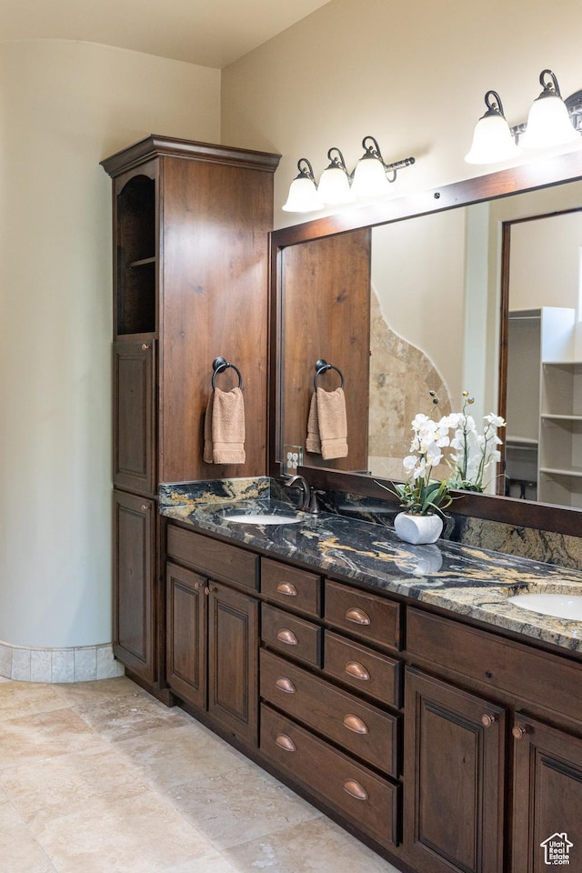 2090 N Tuweap Dr Unit 15, St George, UT 84770 - bathroom featuring double vanity