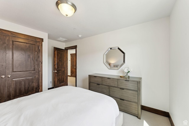 bedroom featuring baseboards