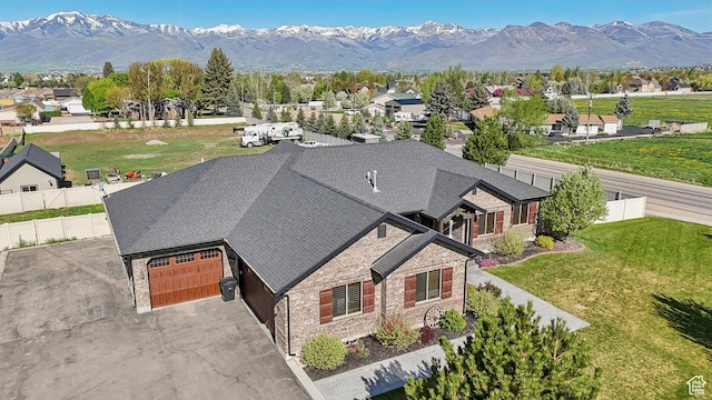 1236 S 2240 E, Heber City, UT 84032 - aerial view of residential area with a mountain backdrop