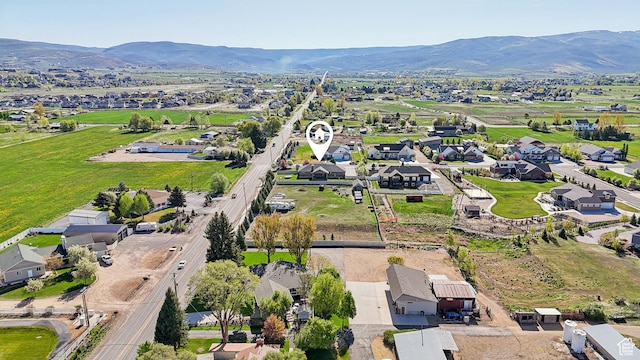 1236 S 2240 E, Heber City, UT 84032 - aerial view of property's location featuring mountains and nearby suburban area
