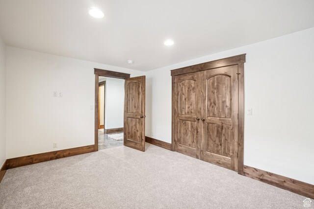 1236 S 2240 E, Heber City, UT 84032 - unfurnished bedroom with carpet flooring, baseboards, and recessed lighting