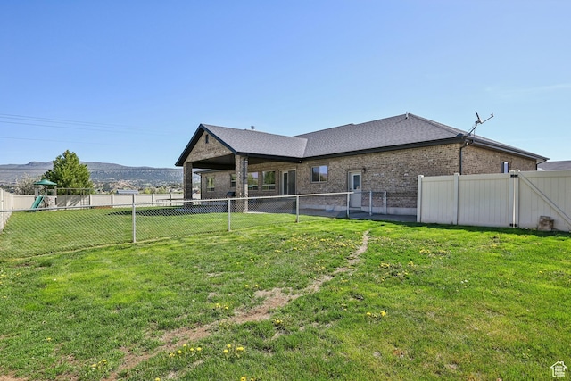1236 S 2240 E, Heber City, UT 84032 - view of yard featuring a mountain view and a playground