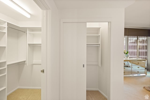 35 E 100 S Unit 507, Salt Lake City, UT 84111 - spacious closet featuring light colored carpet