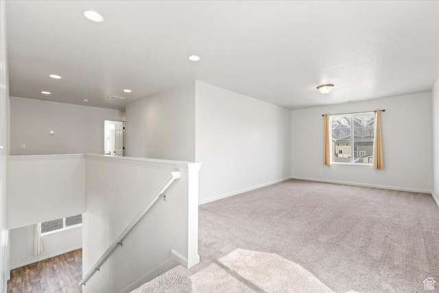 6405 N Appaloosa Dr, Stansbury Park, UT 84074 - carpeted empty room featuring recessed lighting and baseboards