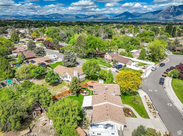 2298 W Jordan Meadows Cv, West Jordan, UT 84084 - aerial perspective of suburban area featuring mountains