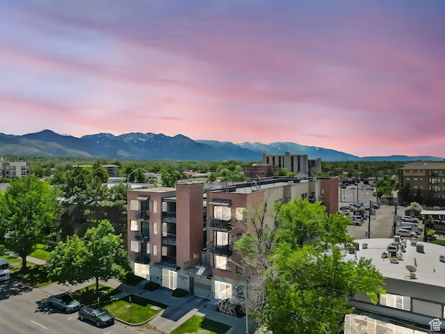 view of mountain backdrop