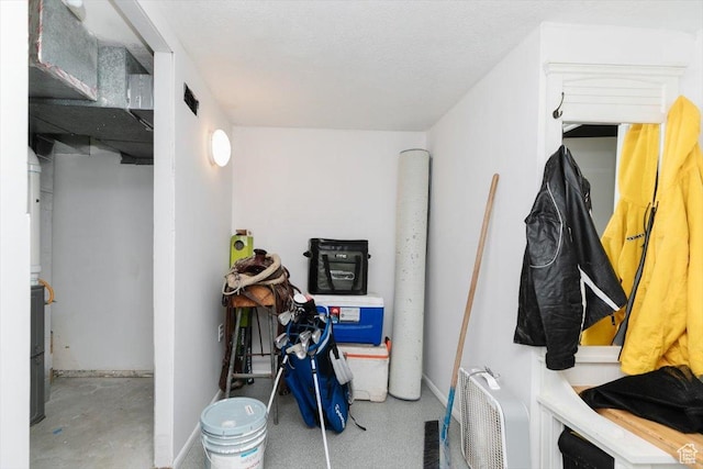 view of laundry area