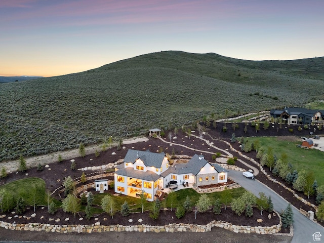 1677 Lambert Ln, Kamas, UT 84036 - aerial view of property and surrounding area with mountains